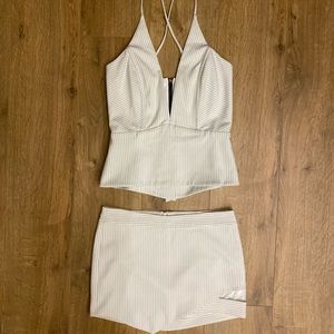 Mason White Mini Skirt